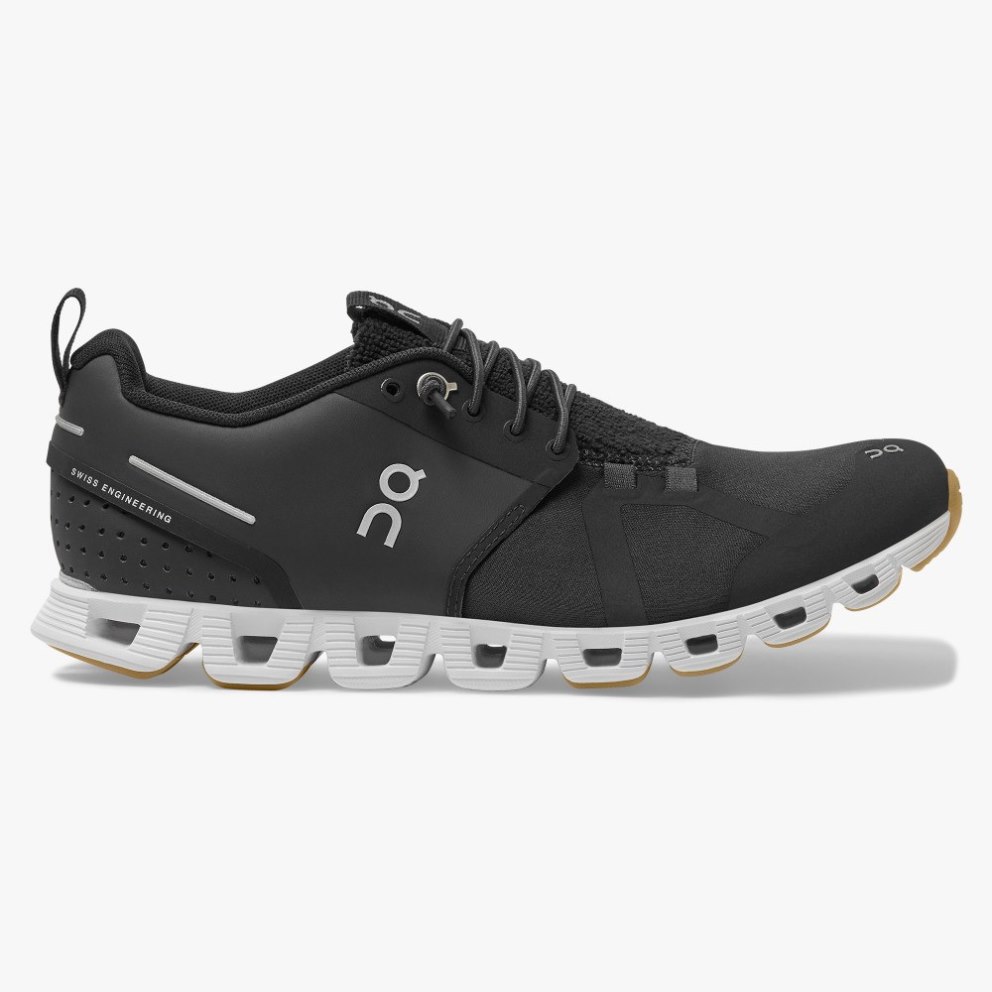 On Cloud Terry Women\'s Trainers Black | UK-8A762