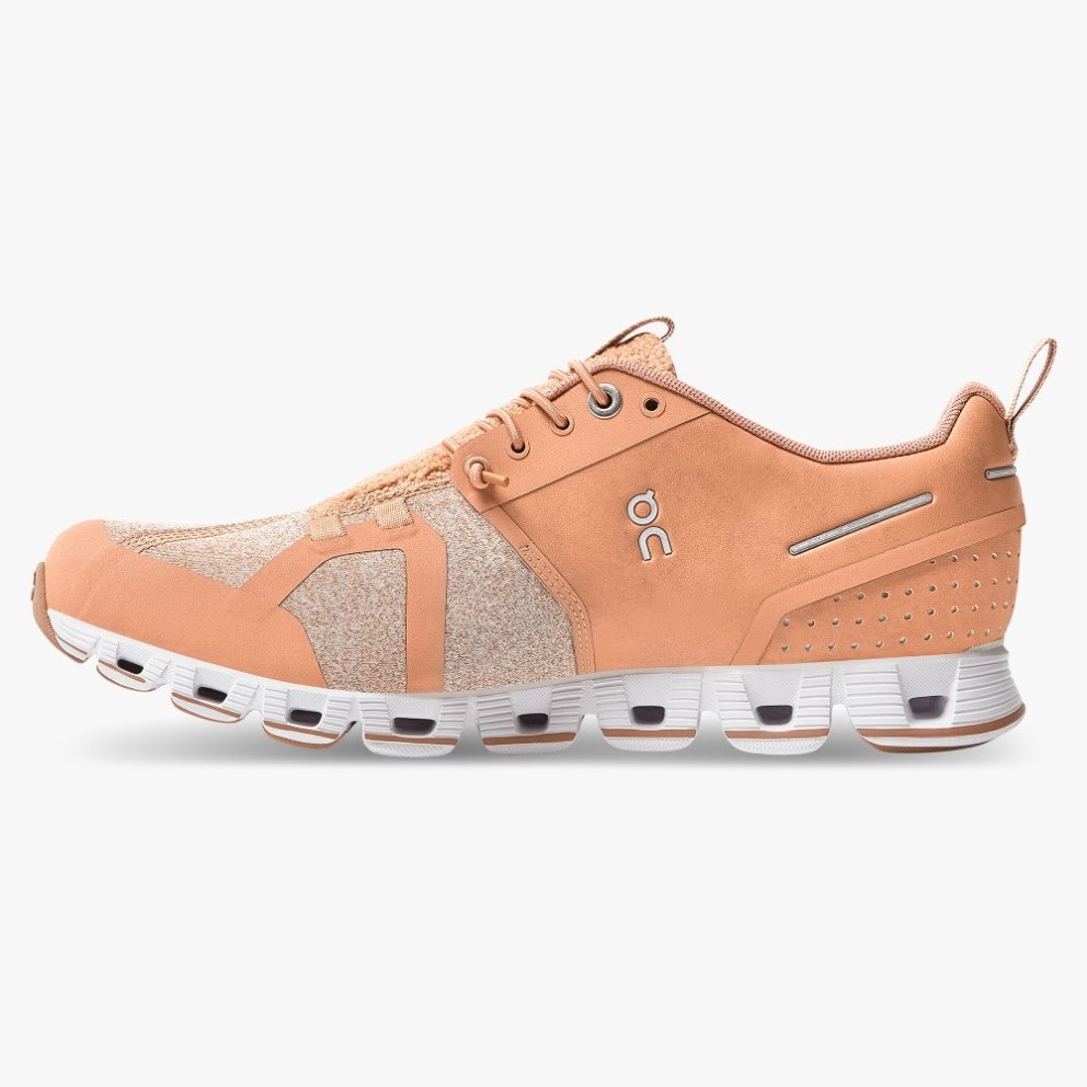 On Cloud Terry Women's Trainers Coral | UK-1AJOM