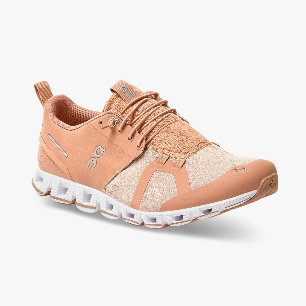 On Cloud Terry Women's Trainers Coral | UK-1AJOM