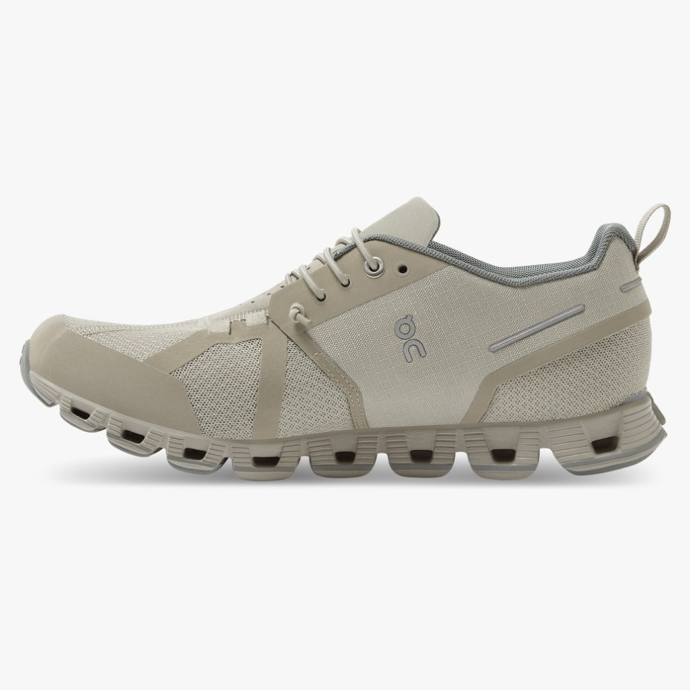 On Cloud Waterproof Women's Trainers Grey | UK-21O75