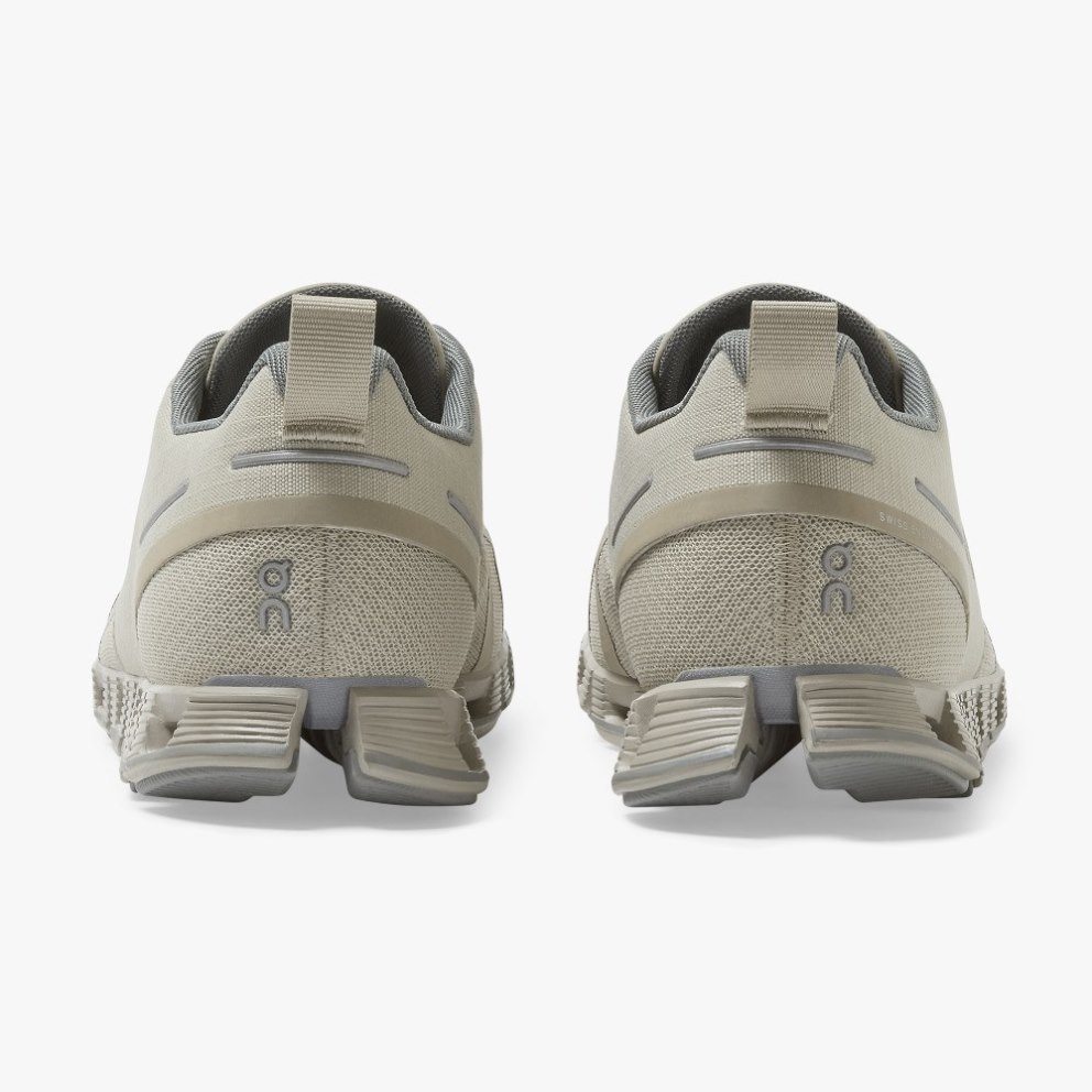On Cloud Waterproof Women's Trainers Grey | UK-21O75