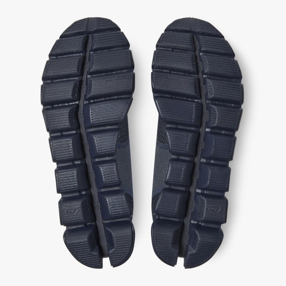 On Cloud Waterproof Women's Trainers Navy | UK-8OMJA