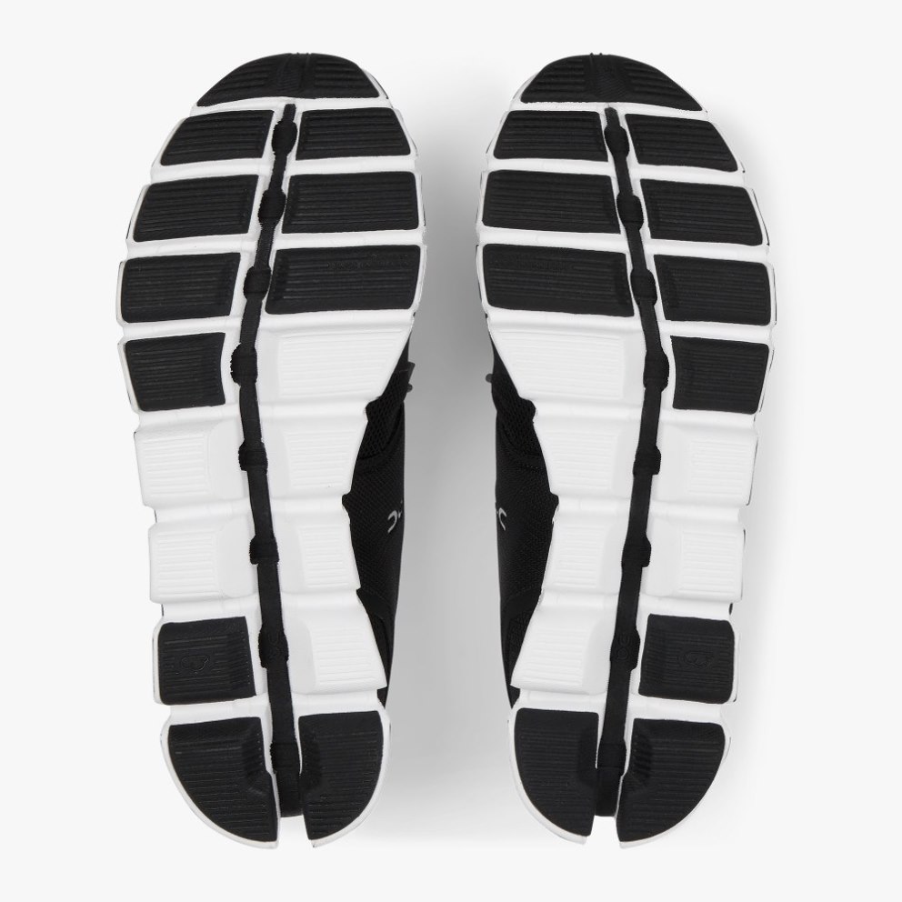 On Cloud Women's Trainers Black | UK-18O75