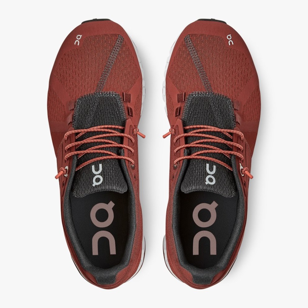 On Cloud Women's Trainers Brown | UK-1AM25