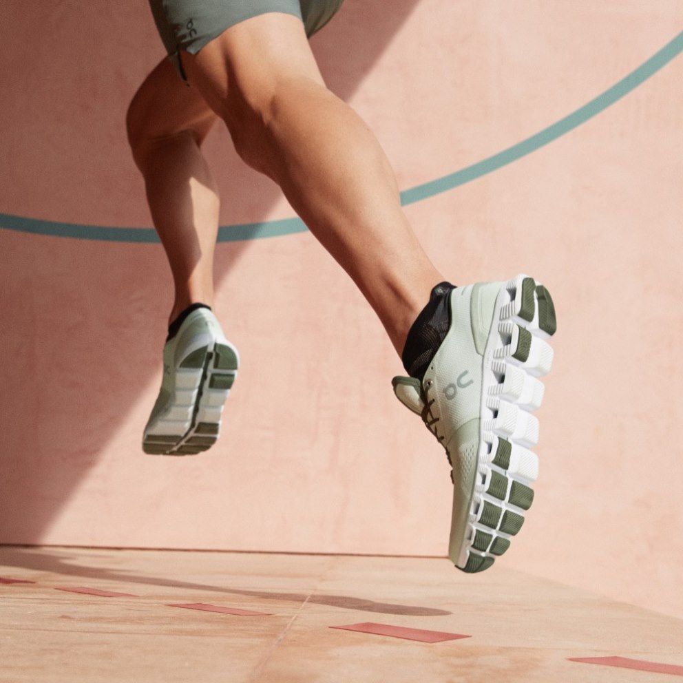 On Cloud X Men's Trainers Mint | UK-AMJ28