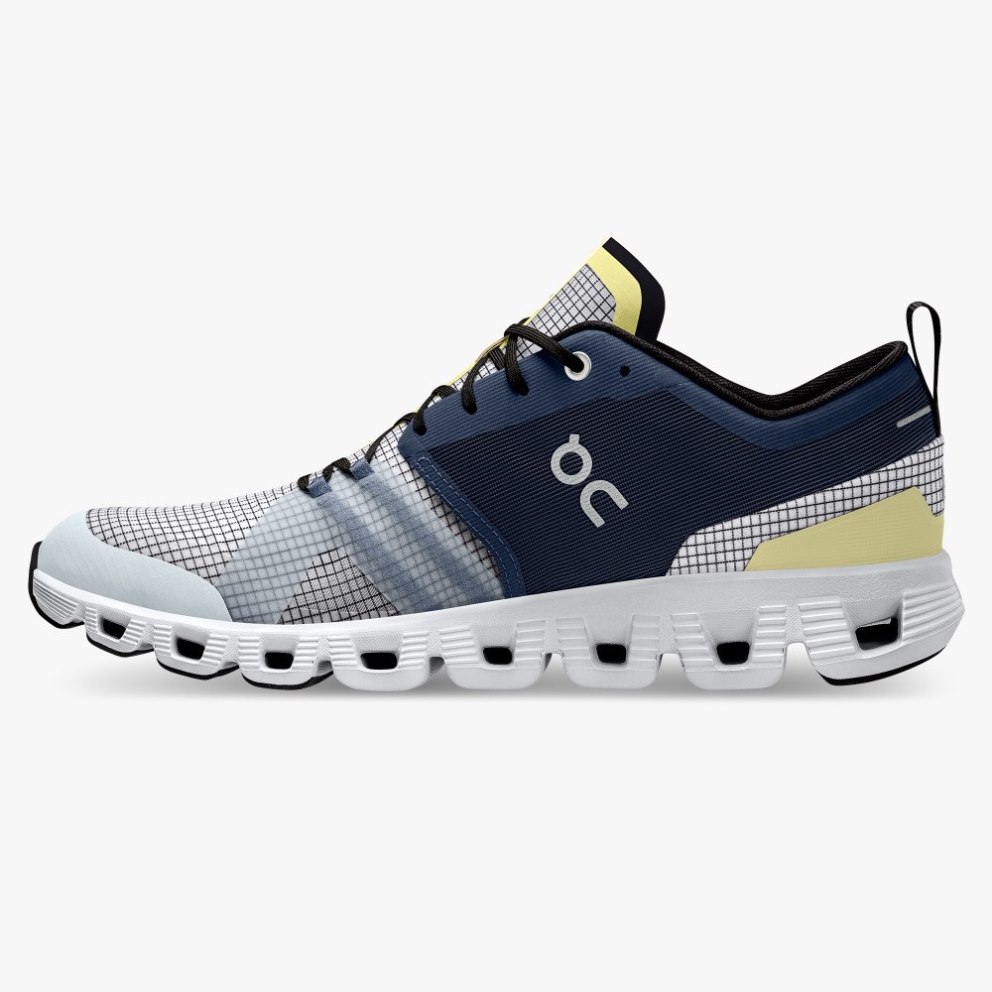 On Cloud X Shift Men's Trainers Grey / Navy | UK-1A56M