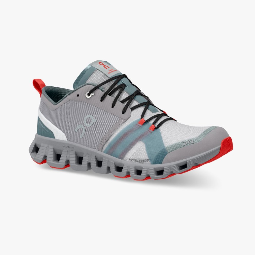 On Cloud X Shift Men's Trainers Grey | UK-8A6O5