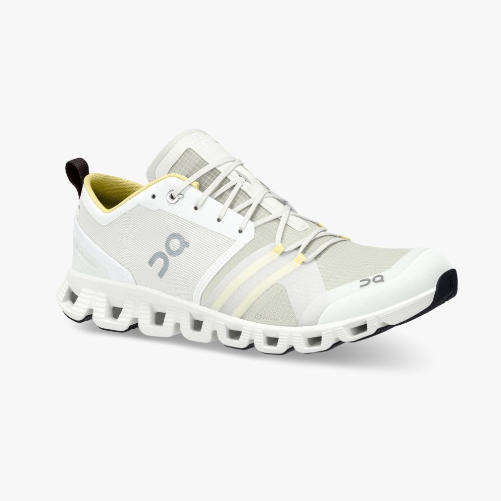On Cloud X Shift Men's Trainers Light Grey | UK-7M8J2