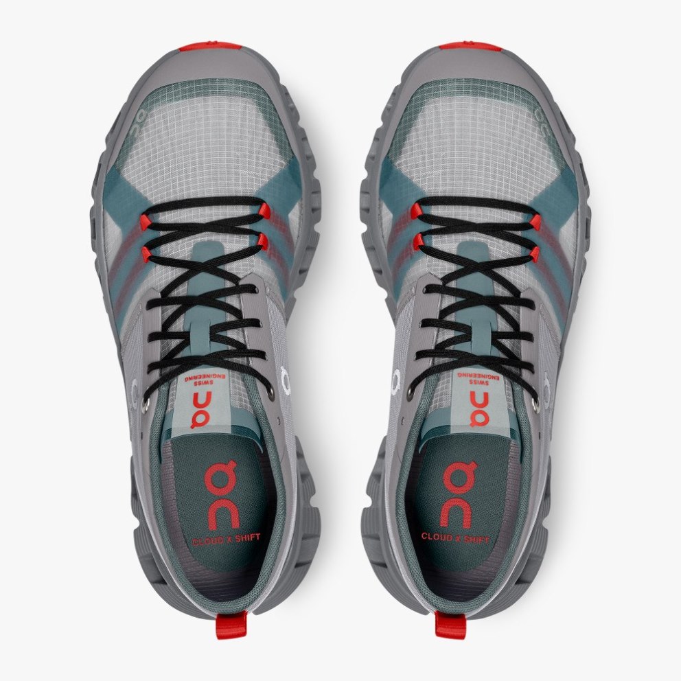 On Cloud X Shift Women's Trainers Grey | UK-5O712