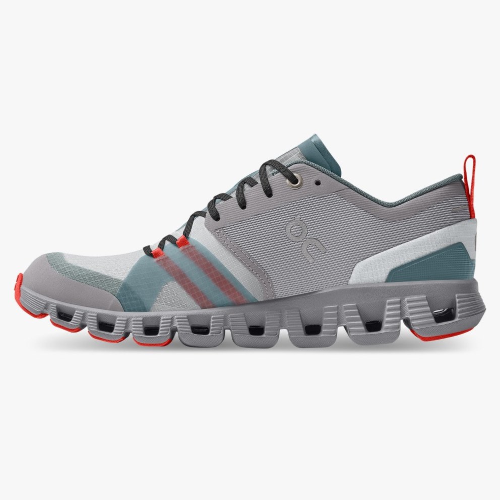On Cloud X Shift Women's Trainers Grey | UK-5O712
