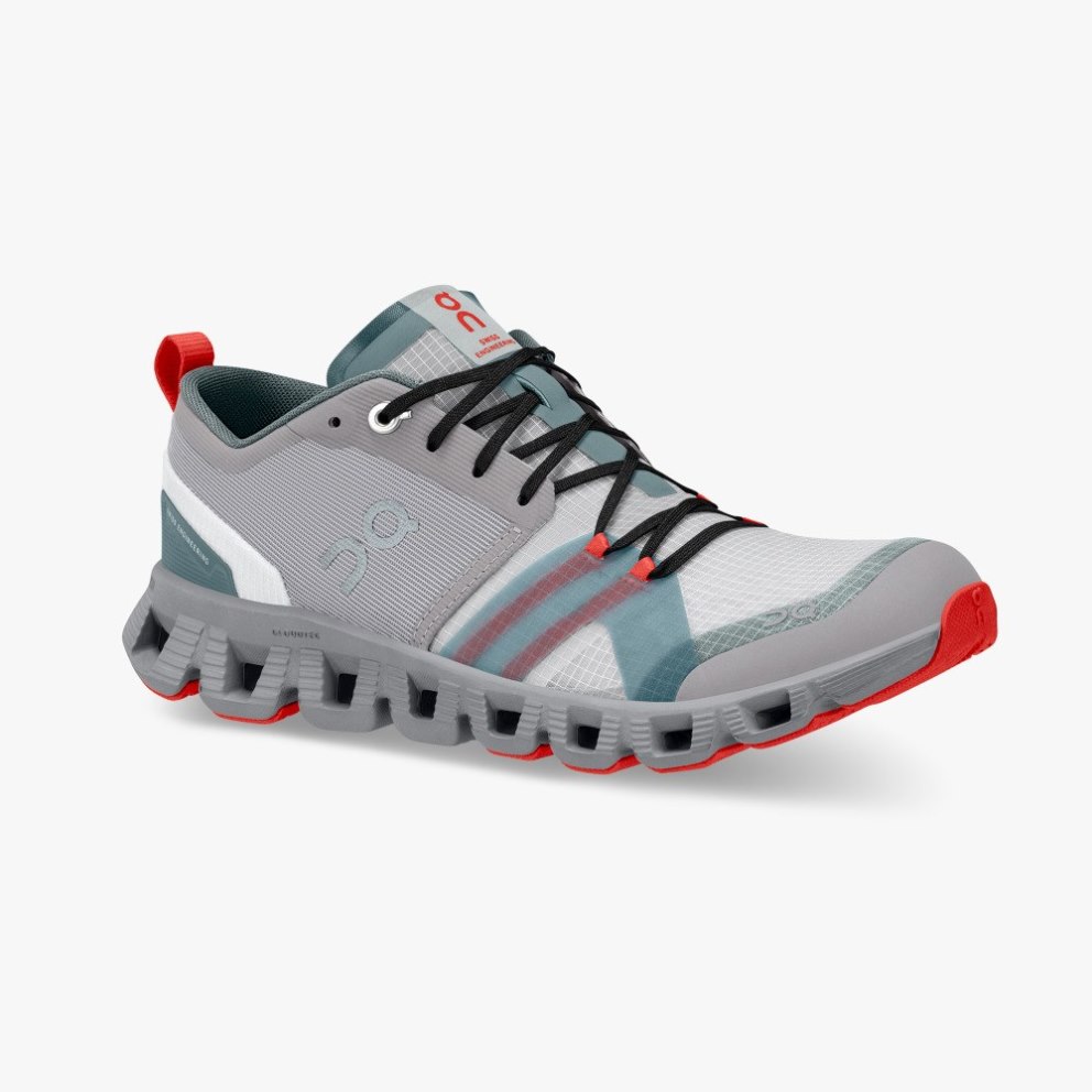 On Cloud X Shift Women's Trainers Grey | UK-5O712