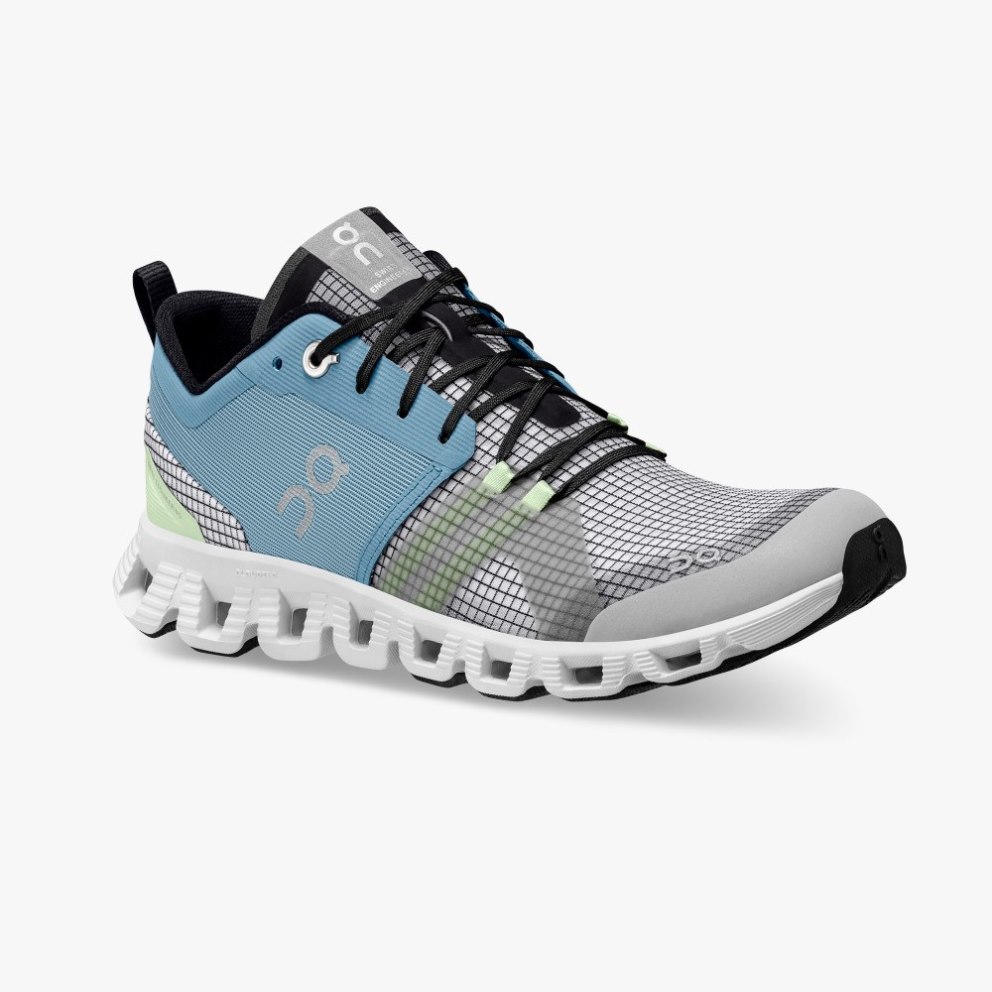 On Cloud X Shift Women's Trainers Blue / Grey | UK-A652M