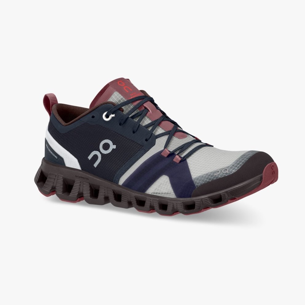 On Cloud X Shift Women's Trainers Navy | UK-AO785