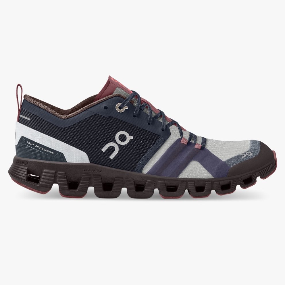 On Cloud X Shift Women\'s Trainers Navy | UK-AO785