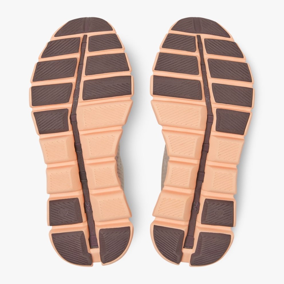 On Cloud X Women's Trainers Apricot | UK-6AJM5