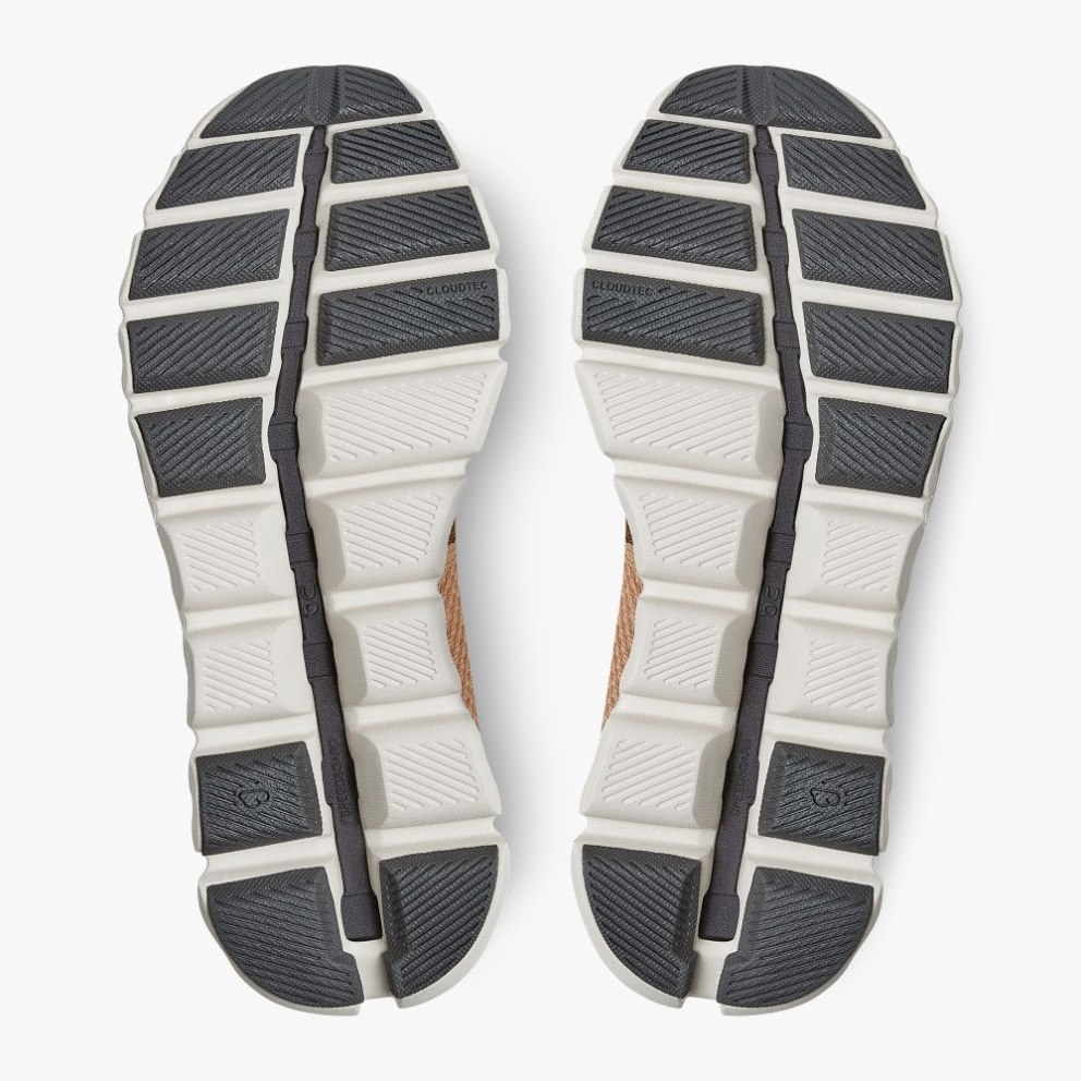 On Cloud X Women's Trainers Brown | UK-75JM1