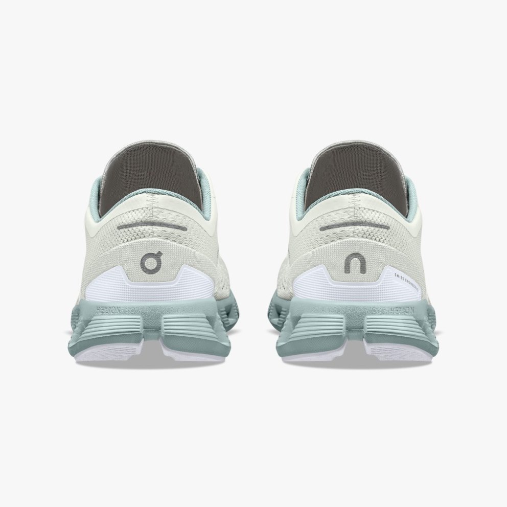 On Cloud X Women's Trainers Mint | UK-J17O8