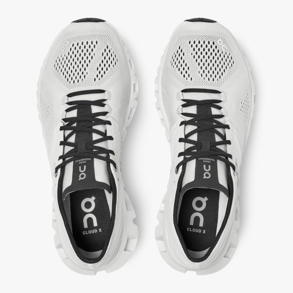 On Cloud X Women's Trainers White | UK-2751J
