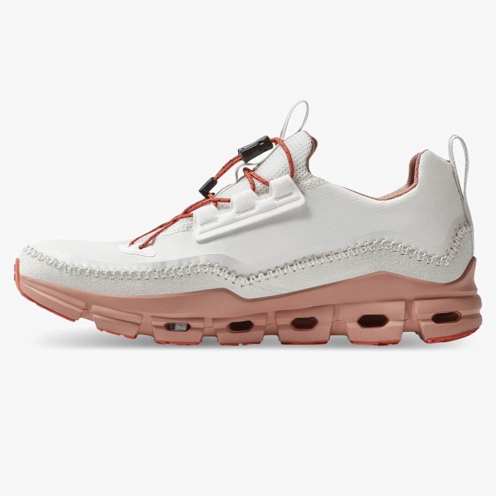On Cloudaway Women's Trainers White / Pink | UK-MA5J1