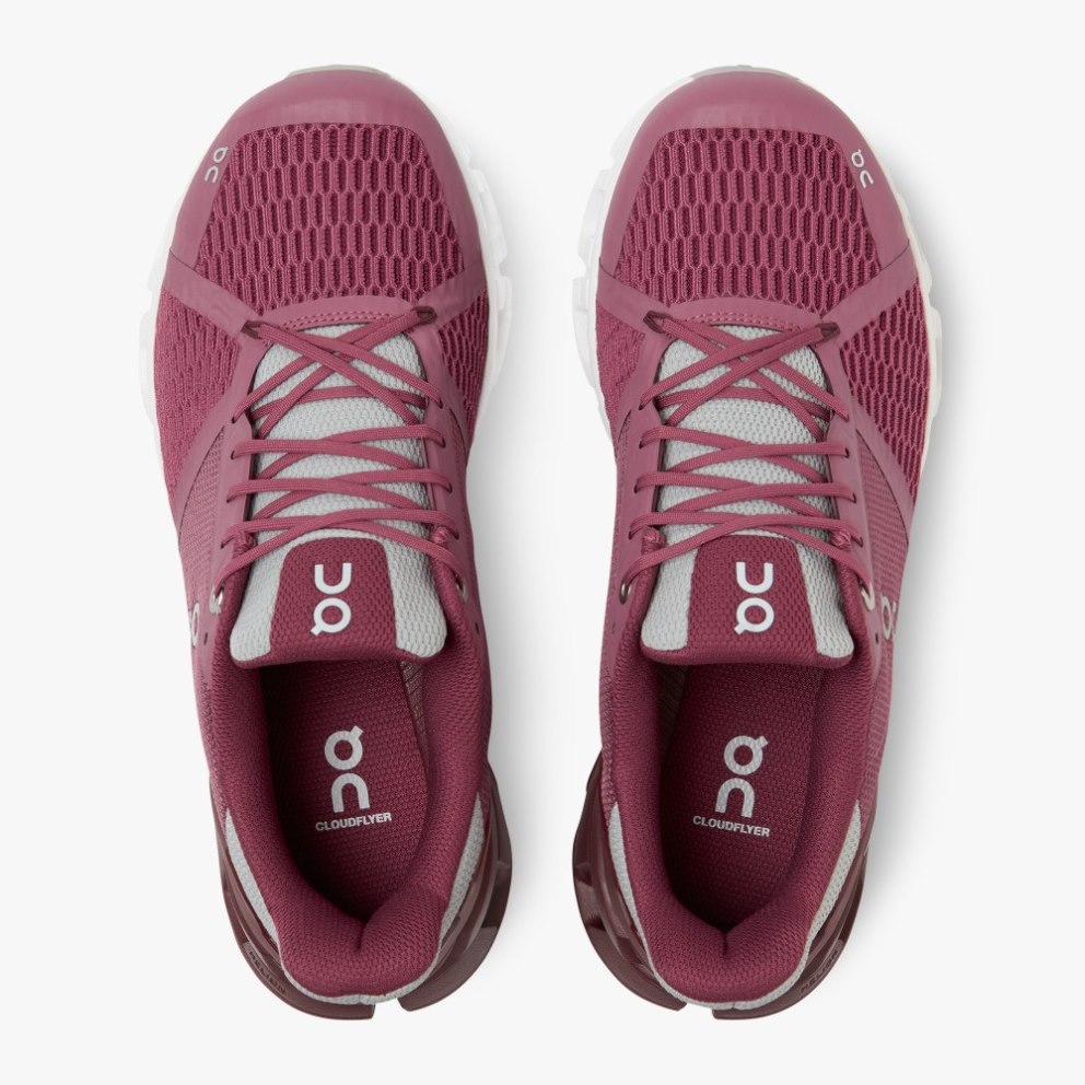 On Cloudflyer Women's Running Shoes Fuchsia | UK-6OJ81