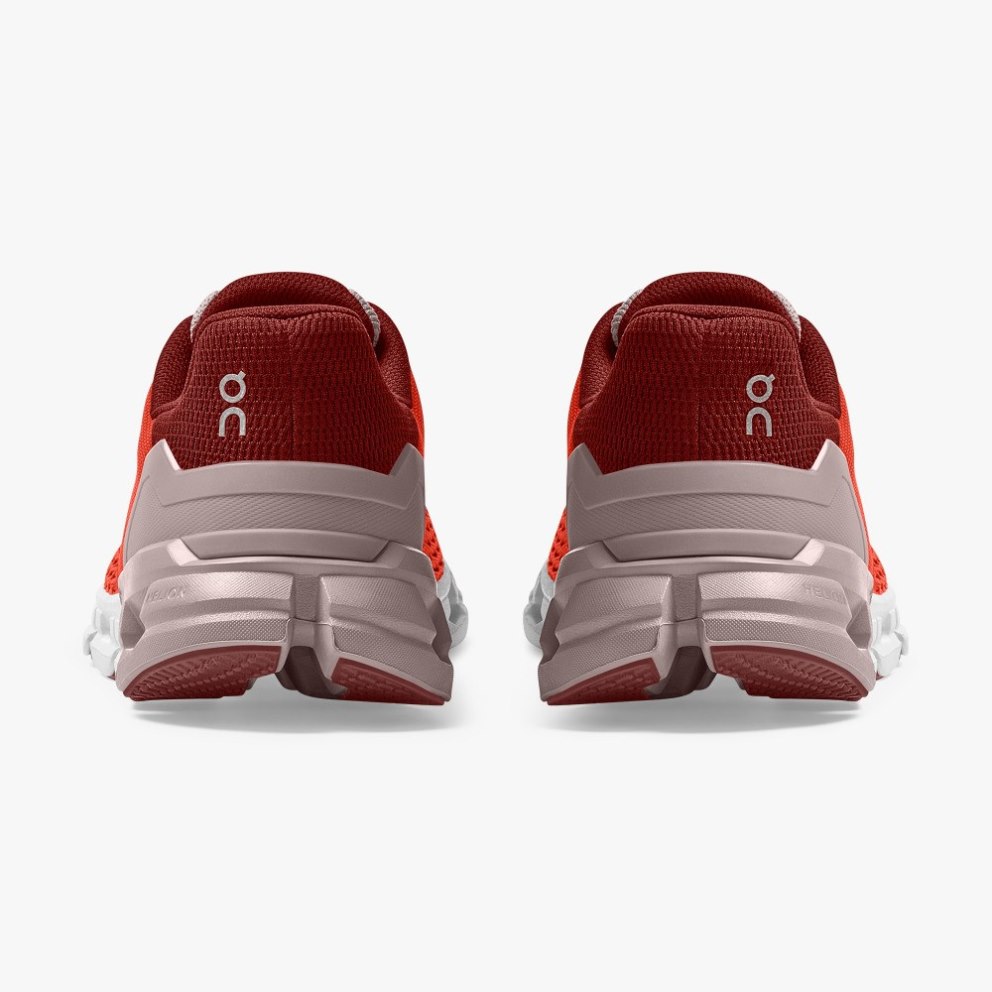 On Cloudflyer Women's Running Shoes Red | UK-76JOM
