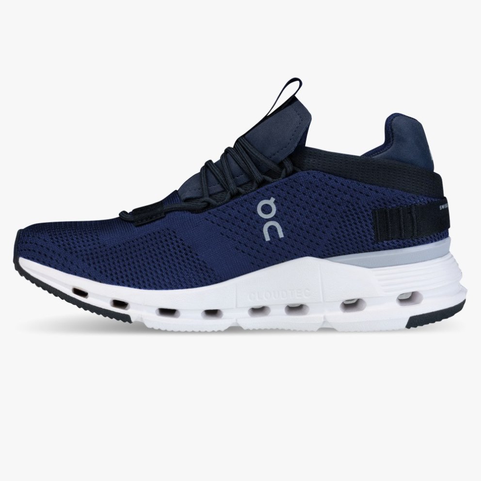 On Cloudnova Men's Trainers Navy | UK-15A6M