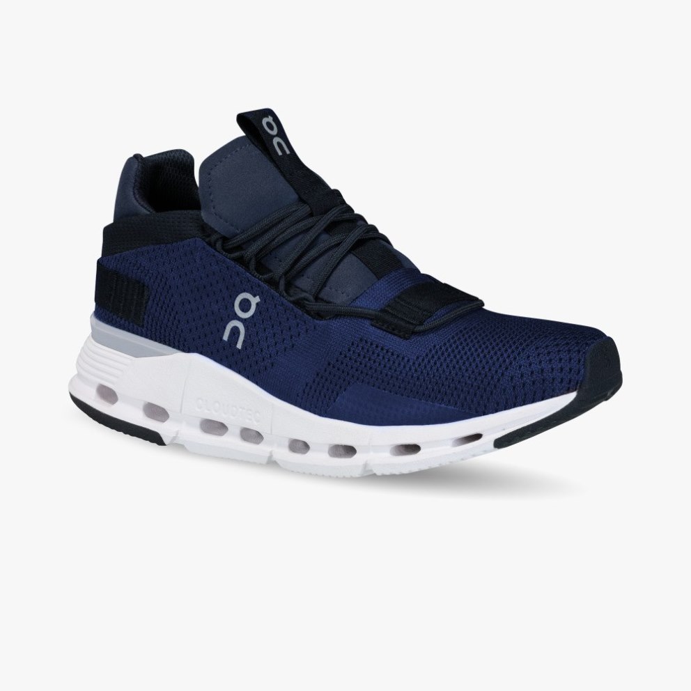 On Cloudnova Men's Trainers Navy | UK-15A6M