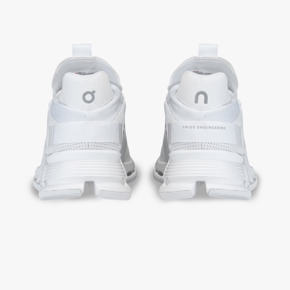 On Cloudnova Men's Trainers White | UK-J5187