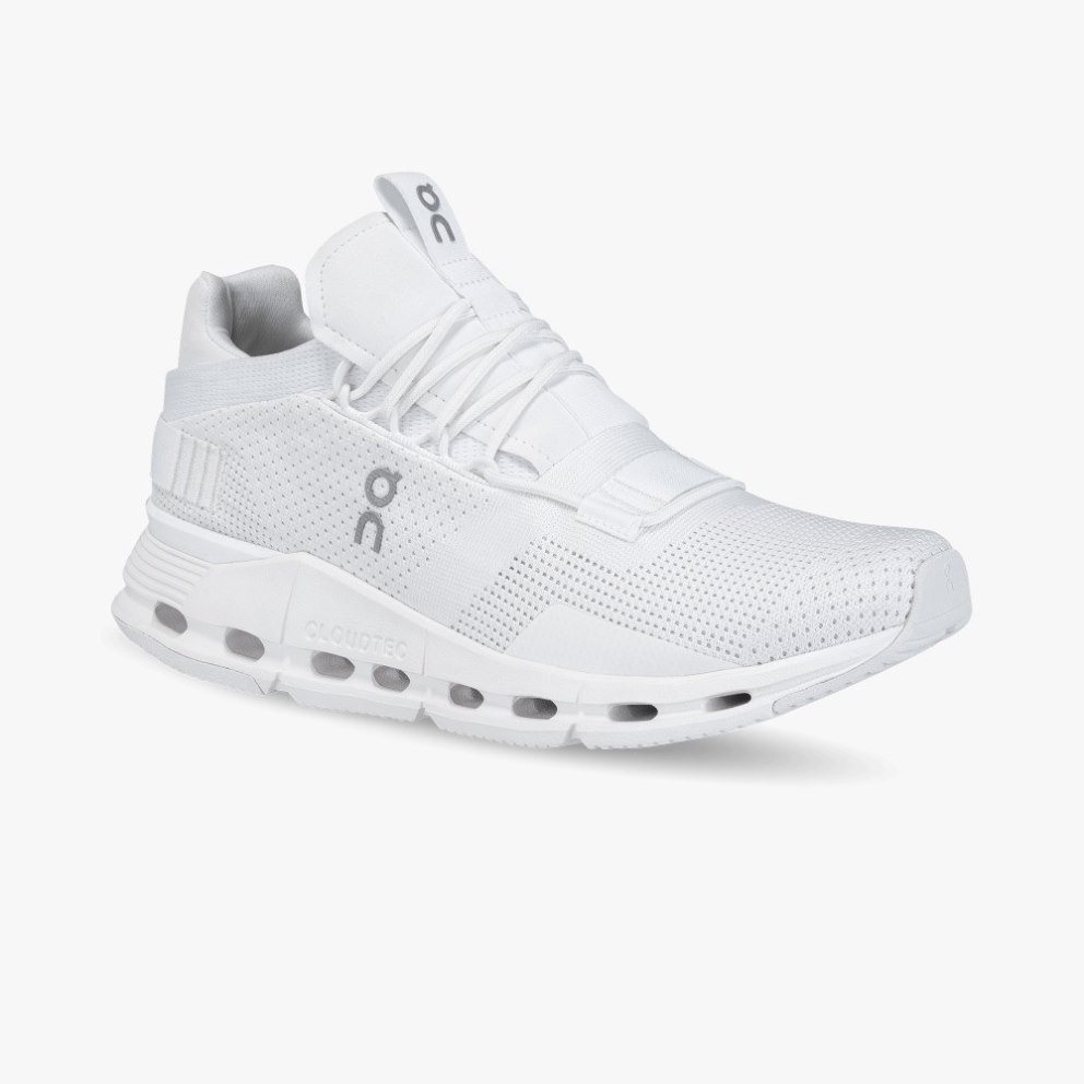 On Cloudnova Men's Trainers White | UK-J5187