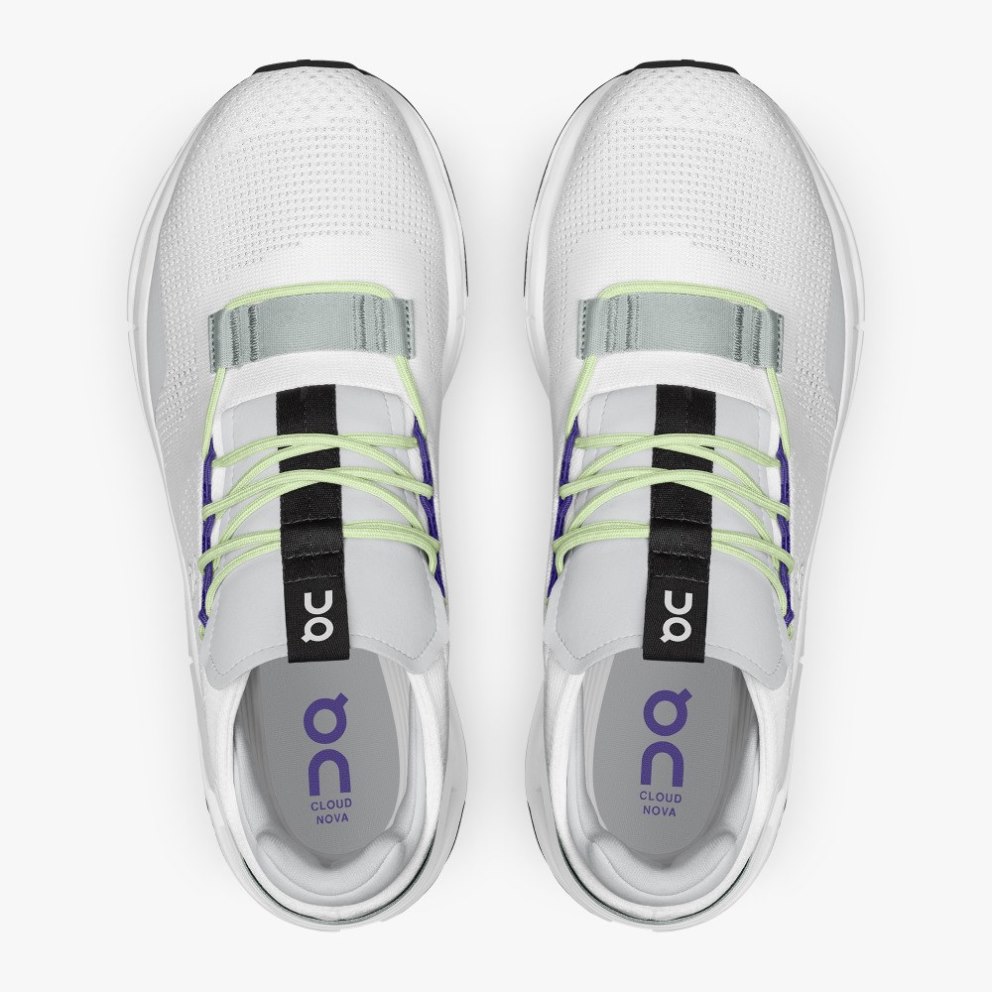 On Cloudnova Men's Trainers White | UK-MA152