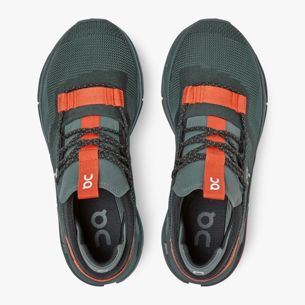 On Cloudnova Women's Trainers Olive | UK-6A75O