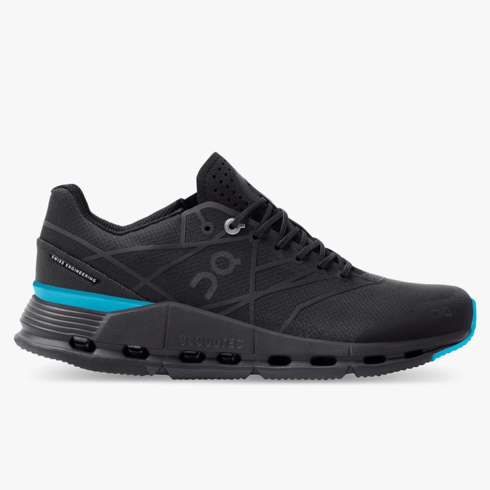 On Cloudnova Z5 Women\'s Trainers Black | UK-A2O68