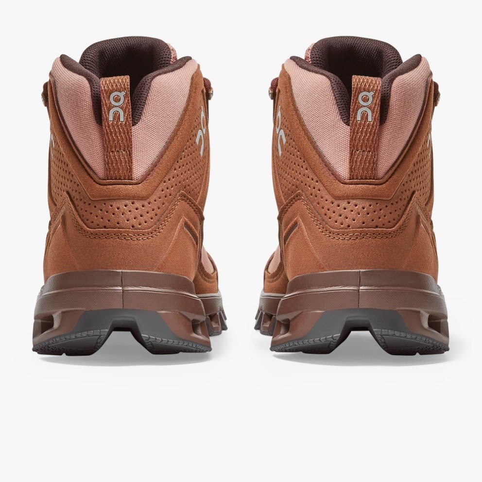On Cloudridge Women's Hiking Boots Brown | UK-8O671