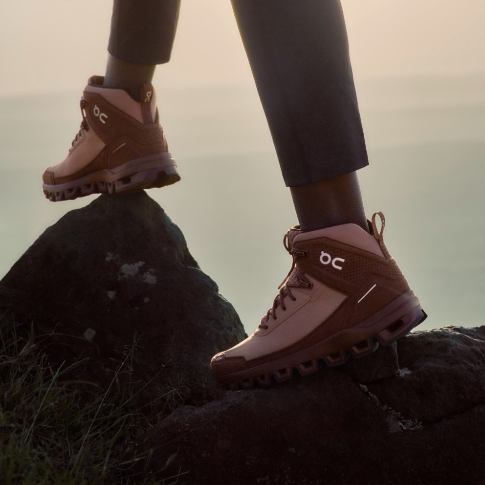 On Cloudridge Women's Hiking Boots Brown | UK-8O671