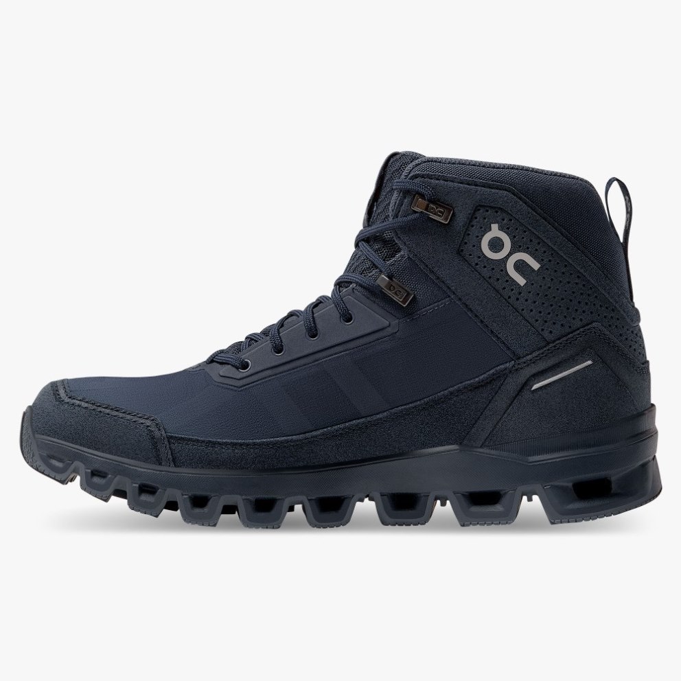 On Cloudridge Women's Hiking Boots Navy | UK-J6271