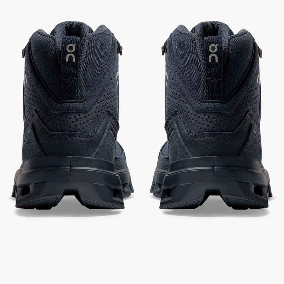 On Cloudridge Women's Hiking Boots Navy | UK-J6271