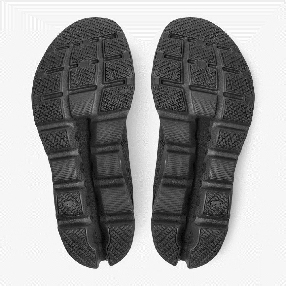 On Cloudstratus Women's Running Shoes Black | UK-18J72