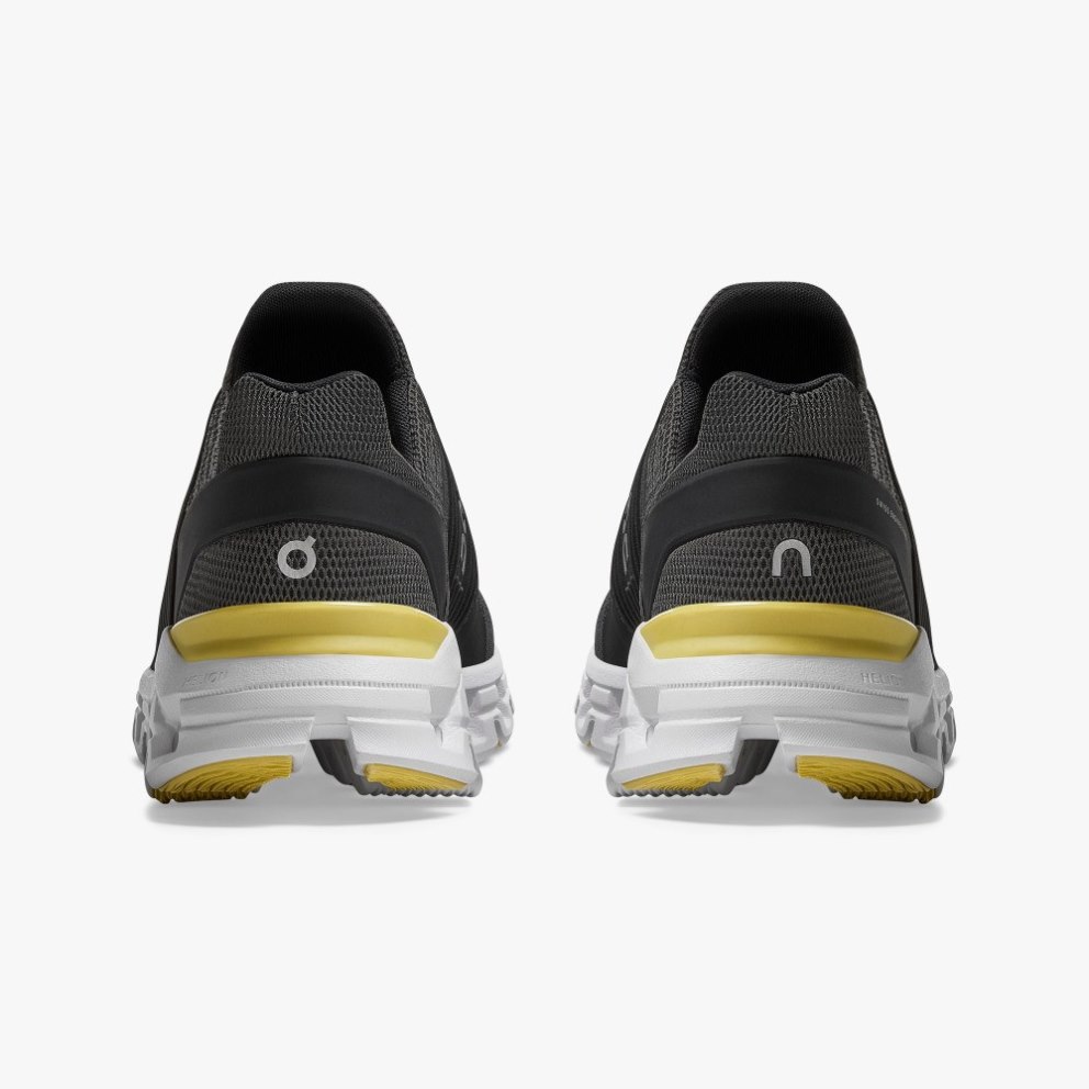 On Cloudswift Men's Running Shoes Black | UK-J16MA