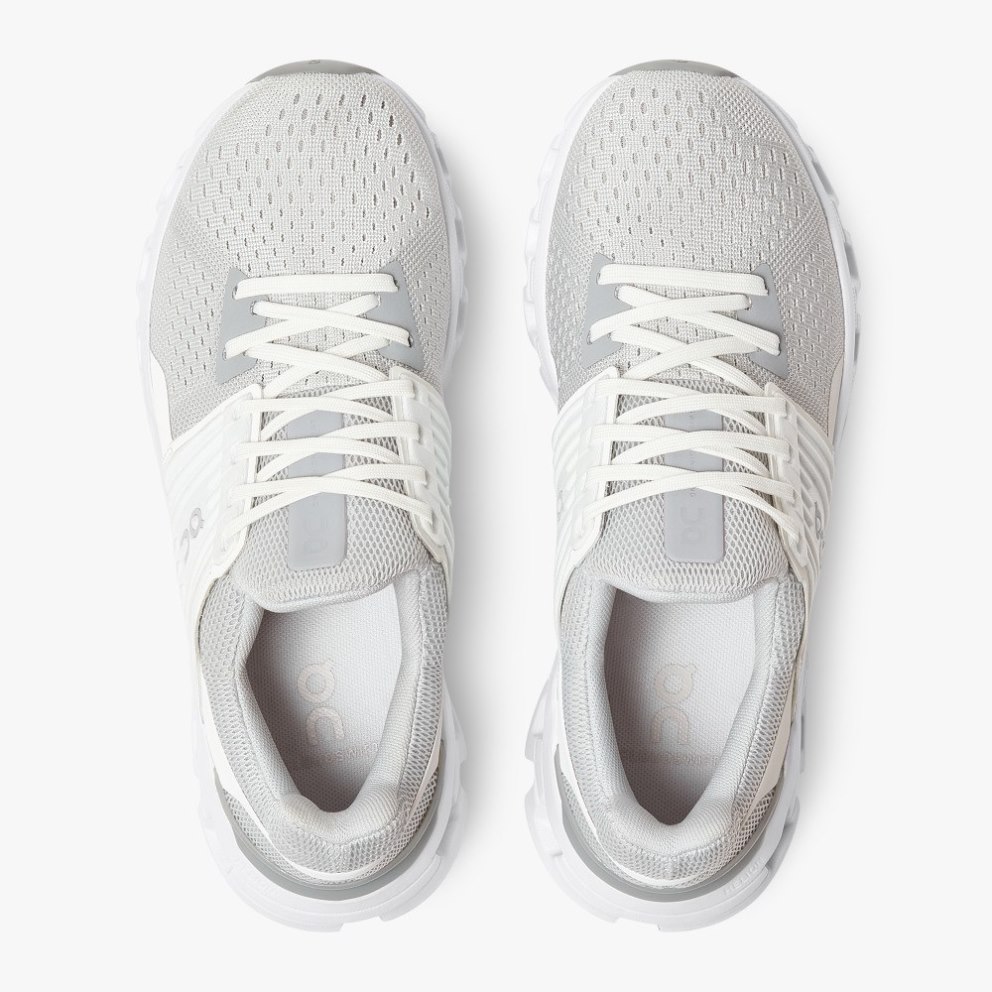 On Cloudswift Women's Running Shoes Light Grey | UK-1O68A