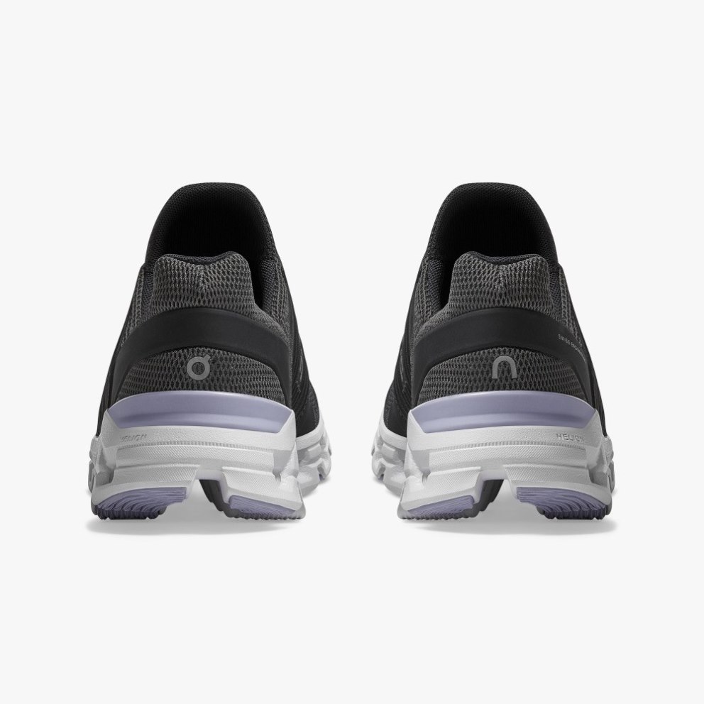 On Cloudswift Women's Running Shoes Black | UK-O56M7