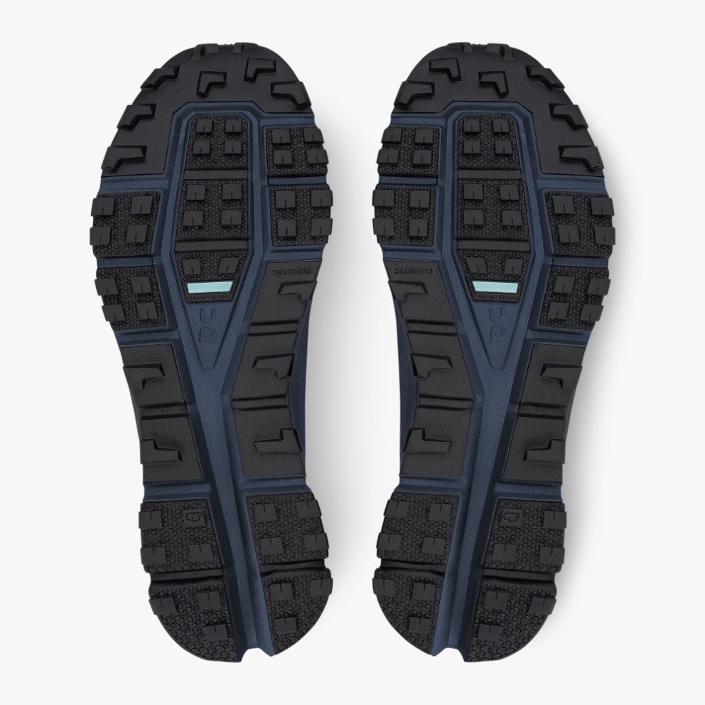 On Cloudultra Nite Men's Hiking Shoes Navy | UK-72AO5
