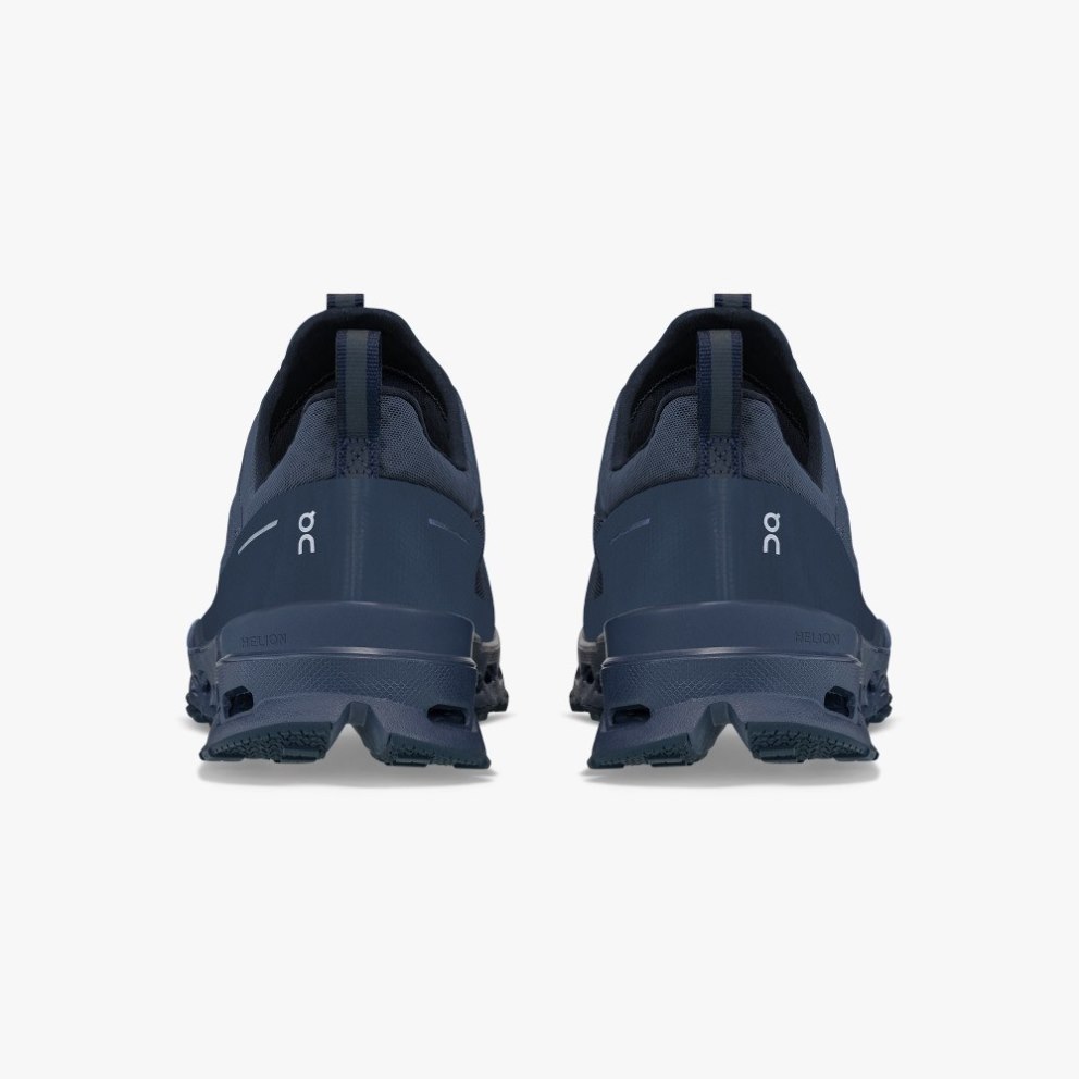 On Cloudultra Nite Men's Hiking Shoes Navy | UK-72AO5