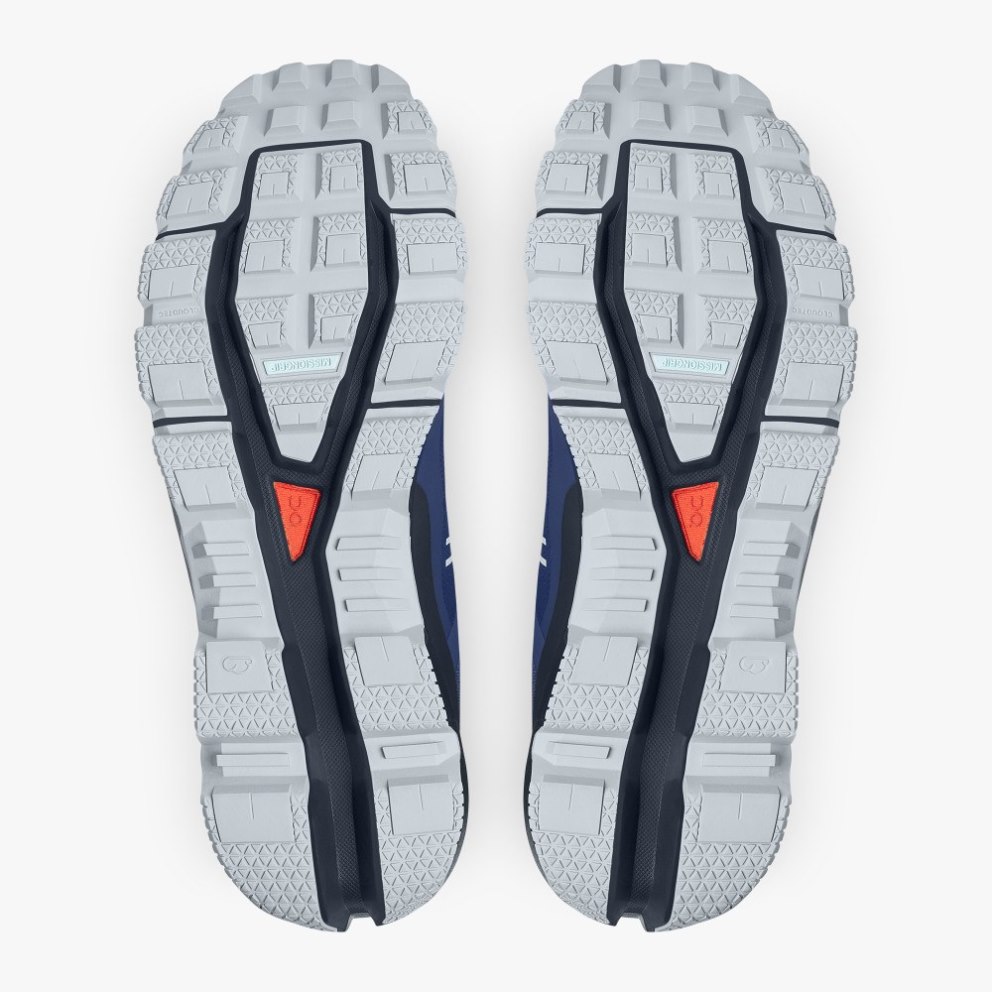 On Cloudventure Men's Hiking Shoes Navy | UK-AM2J8
