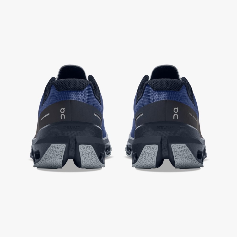 On Cloudventure Men's Hiking Shoes Navy | UK-AM2J8