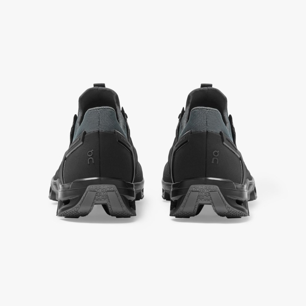 On Cloudventure Peak Men's Hiking Shoes Black | UK-78O5M