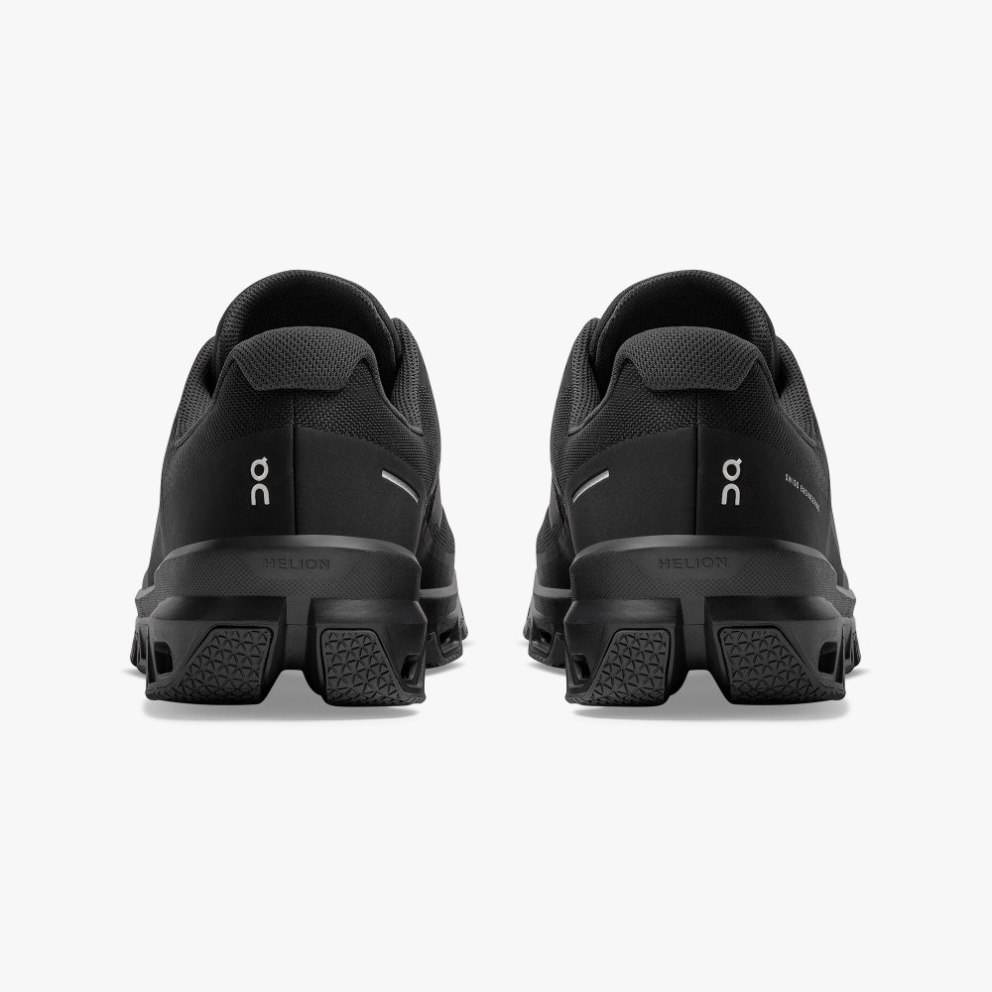 On Cloudventure Waterproof Men's Hiking Shoes Black | UK-1J756