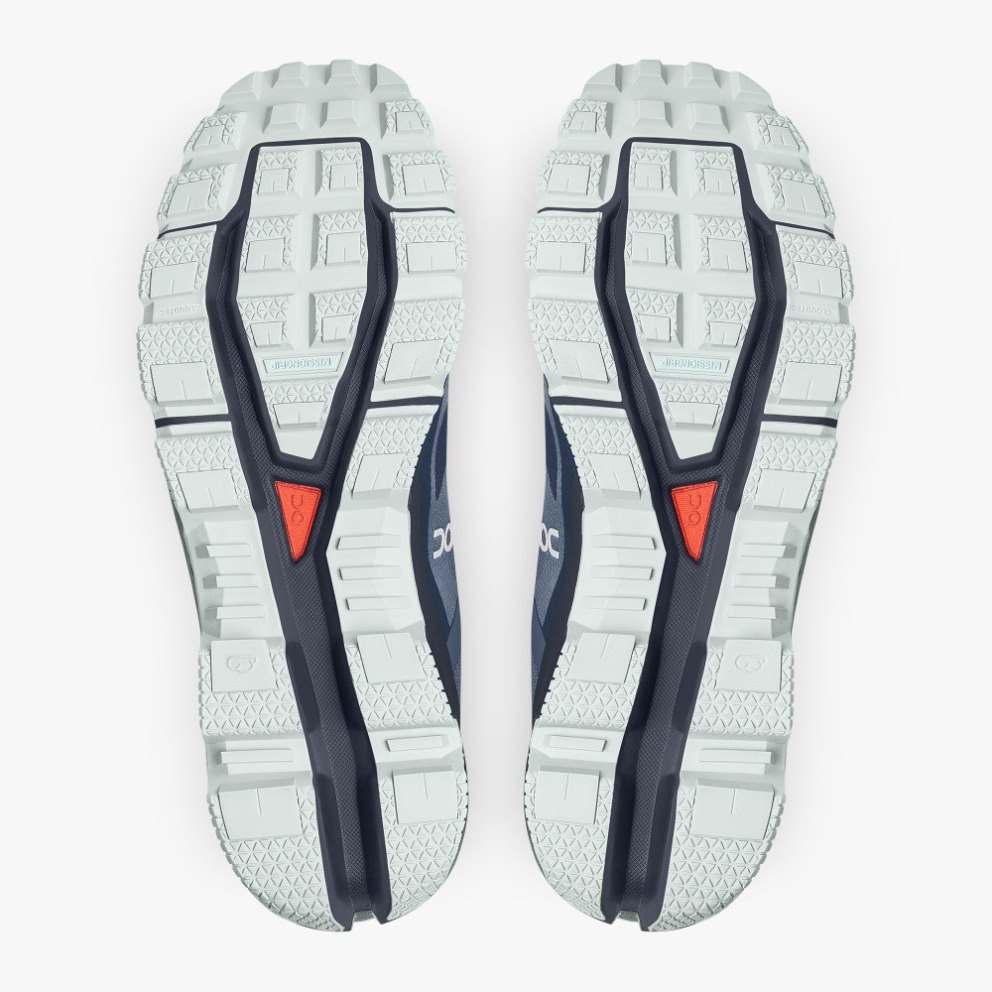 On Cloudventure Waterproof Men's Hiking Shoes Navy | UK-8126M