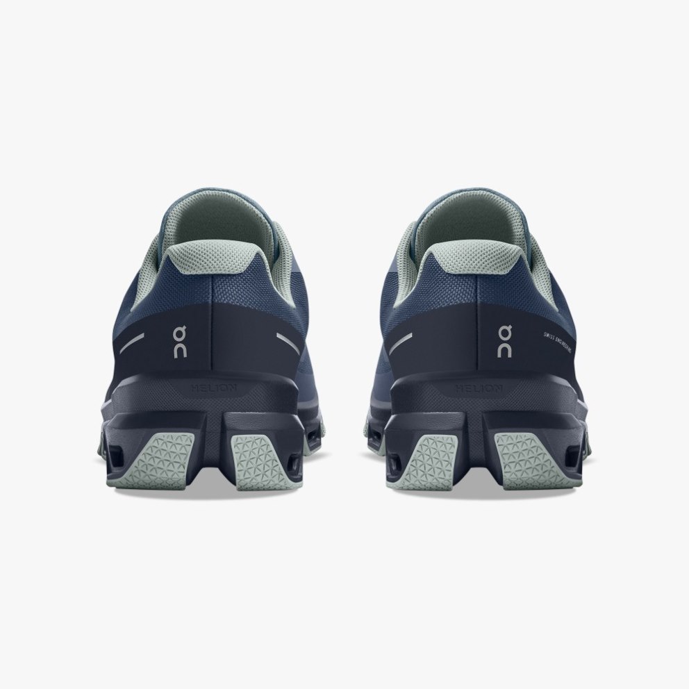 On Cloudventure Waterproof Men's Hiking Shoes Navy | UK-8126M