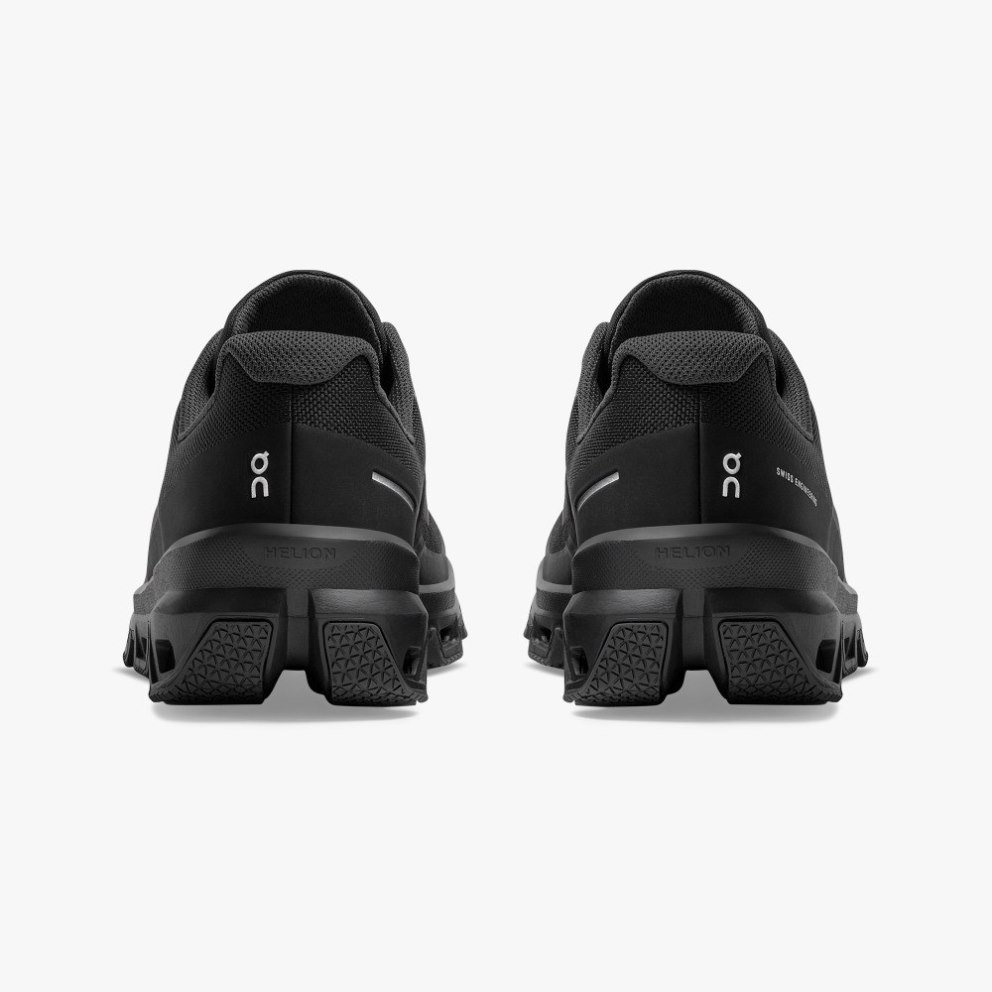 On Cloudventure Waterproof Women's Hiking Shoes Black | UK-M517J