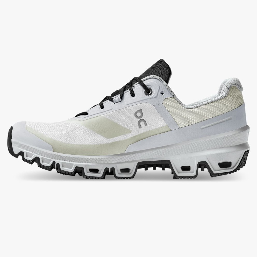 On Cloudventure Waterproof Women's Hiking Shoes Light Grey | UK-MO257